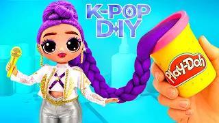 k pop demon hunters style doll transformations 10 diys for dolls