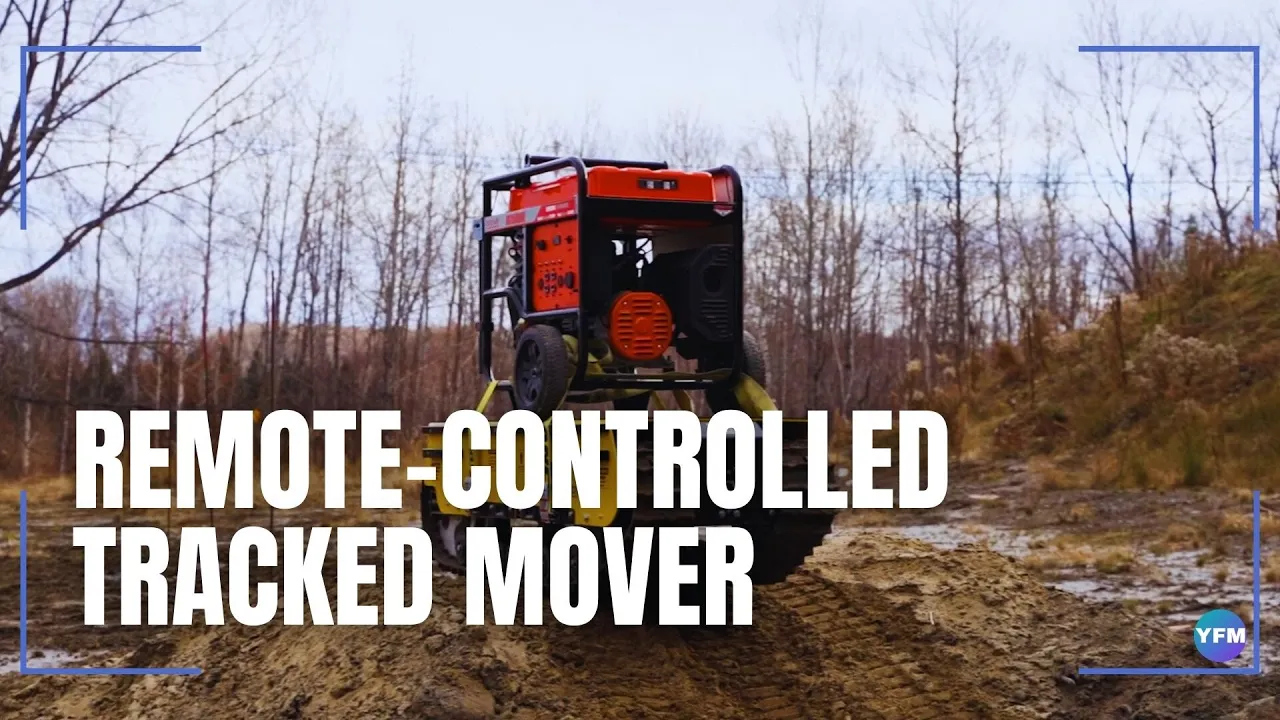 REMOTE-CONTROLLED TRACKED MOVER
