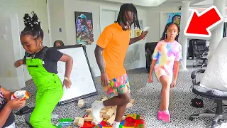 Kai Cenat Teaches His DAYCARE How To Get STURDY