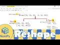 Python NumPy Changing the of a NumPy Arrays Python for Beginners Learnerea