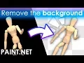 Paint Net - Remove the background