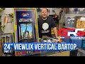 24 Viewlix Vertical Bartop build from Game Room Solutions CoinOPs VS Pinball