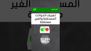 الحوادث المستقلة والغير مستقلة الاحتمالات رياضيات ثاني ثانوي 