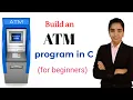 ATM program in c