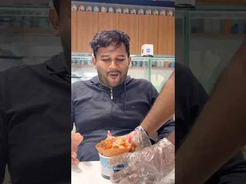 Eating Icecreams in Tirupati | Giani Store Near Leelamahal #shorts