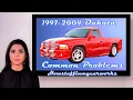 Dodge Dakota 2nd Gen 1997 to 2004 Common problems issues defects and complaints