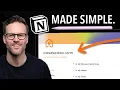 Notion Tutorial for Beginners 2025: Simple Productivity !
