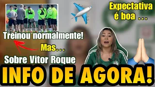💣 VITOR ROQUE TREINA NORMALMENTE PELA MANHÃ, MAS …  ÚLTIMAS INFORMAÇÕES SOBRE O NEGÓCIO!