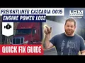 Losing Engine Power on a Freightliner Cascadia DD15 - LRM