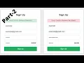 Confirm Password Check in HTML CSS JavaScript Part-2