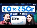 How a Middle-Class Guy Went from 25k Salary to 5 Crore Net Worth