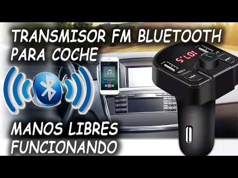 Download MP3 Bluetooth Transmisor FM para coche - FUNCIONA