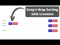 Laravel Checklister Part 4b Sorting Tasks with Livewire Drag-Drop