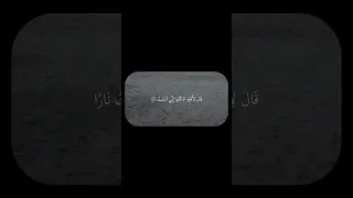 آنس من جانب الطور نارا قران كريم  المنشاوي دندنها