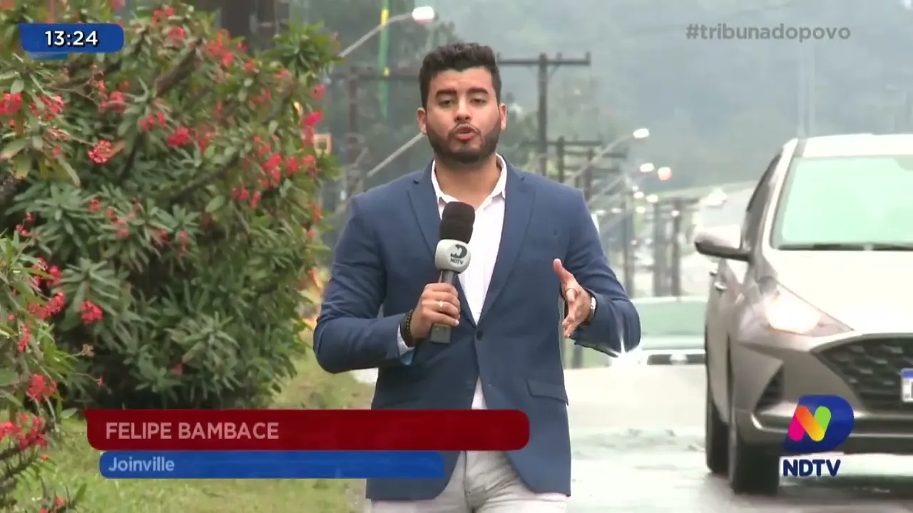 Acidente na BR101: motociclista foi atingido por dois veículos após se desiquilibrar