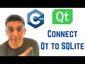 QT C GUI Tutorial - How to connect Qt to SQLite