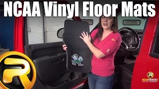 FanMats NCAA Vinyl Floor Mats Fast Facts