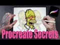 Drawing Tips - Easy Procreate tutorials for beginners How to use clipping mask layers