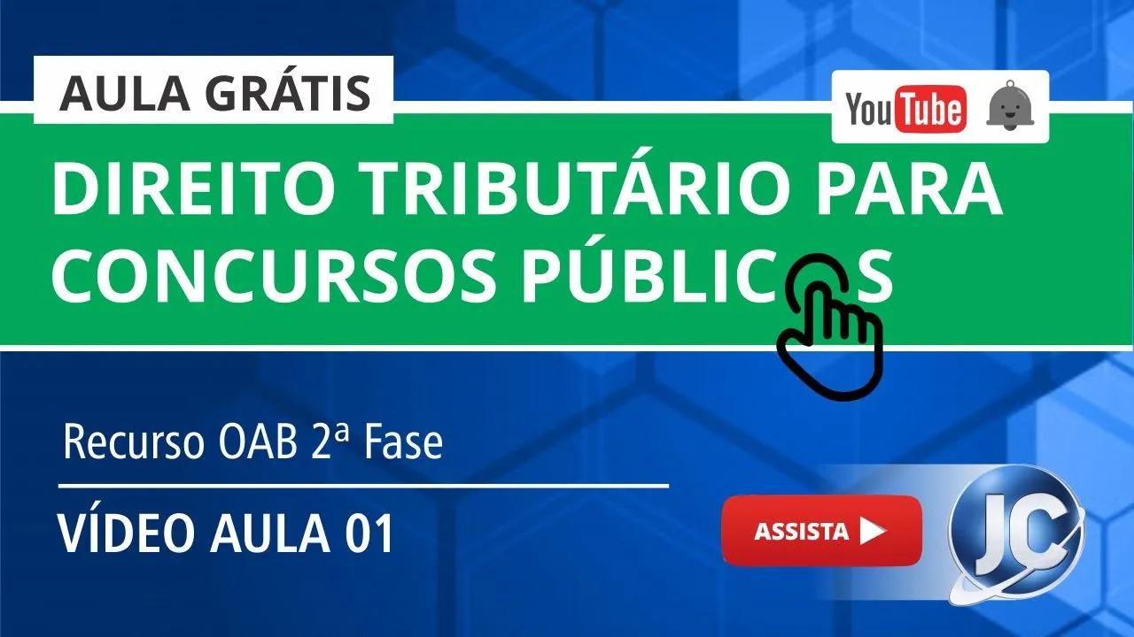 Aula Grátis Direito Tributário - Recurso OAB 2ª Fase - (videoaula 01)