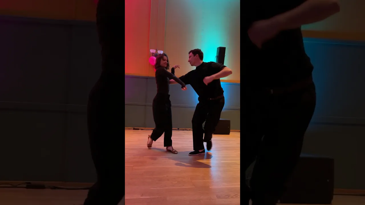 West Coast Swing Improvisation Part 4 #semionmaria #westcoastswing #modernswing #improvisation