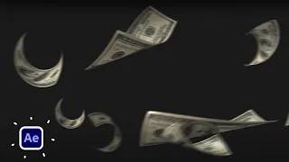 Download Money Flying Animation in After Effects Tutorials MP3