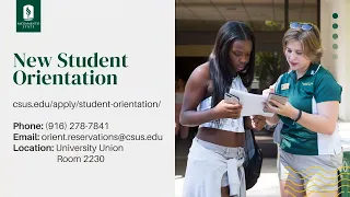 What Happens at Orientation for Incoming First-Year Students