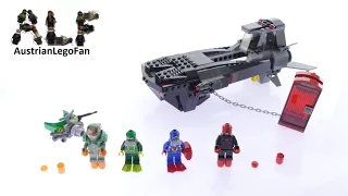 Lego Super Heroes 76048 Iron Skull Sub Attack - Lego Speed Build Review