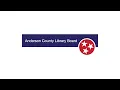 Anderson County Library Board July 21 2026