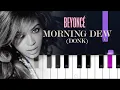 Beyonce - MORNING DEW DONK Piano Tutorial