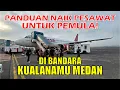 Lagu CARA NAIK PESAWAT TERBANG DARI BANDARA KUALANAMU MEDAN
