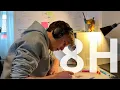 8H Study With Me Pomodoro 60-10 Break Chats