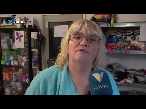 Kringloopwinkel met uitgiftepunt voor baby artikelen