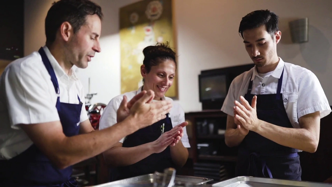 Chef Matt Accarrino of SPQR in San Francisco featuring ACCA Caviar with Potato Frittelle