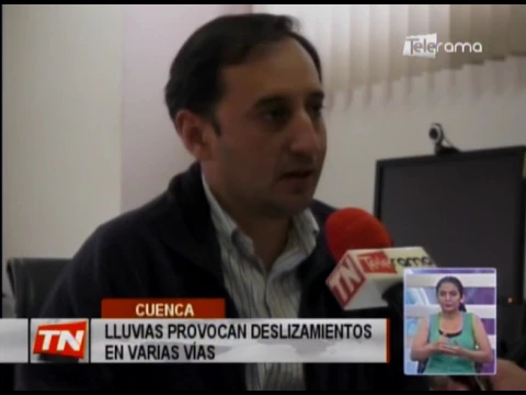 Lluvias provocan deslizamientos en varias vías