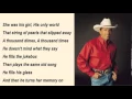George Strait - Fool Hearted Memory with