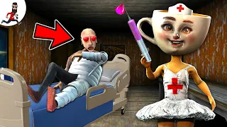 Doctor Ballerina Cappuccino vs Granny 1 2 3 4 - funny horror game