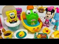 Satisfyingly open the fun SpongeBob SquarePants toy collection🧽스펀지밥 장난감 리뷰