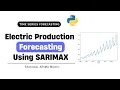 Electricity Production Forecasting using SARIMAX Time Series Forecasting Project Seasonal Data