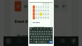 calendar using HTML CSS JavaScript