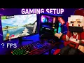 I Built My First Gaming Setup Minecraft FPS SHOCKED Me