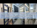 Review ROYMELO 34x84 inch Glass Sliding Barn Door Slab with 6ft Hardware Kit Included 5-Panel Frost