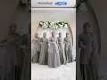 Download Lagu INSPIRASI MODEL GAUN BRIDESMAID MUSLIMAH  BROKAT CANTIK TERBARU 2023#kondangan #shorts #viral#ootd
