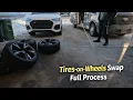Mobile Tire Service - Tires-on-Wheels Swap