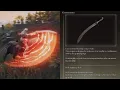 Elden Ring Grossmesser Drop Location and Move Set Demonstration Super Falchion Auriza Hero s Grave