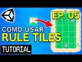 Como criar Rule Tiles Regra de tiles AULA 05 Tutorial UNITY