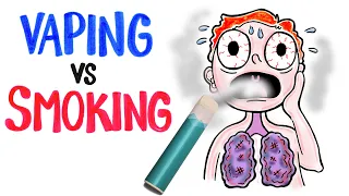 is vaping worse than smoking