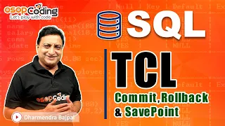 TCL in MySQL Commit Rollback SavePoint SQL for Beginners SQL Tutorial