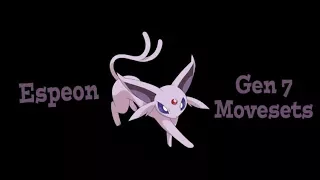 Competitive Pokemon Movesets Espeon