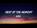 Asia - Heat of the moment (lyrics)