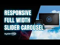 Bootstrap Responsive Full Width Slider Carousel Tutorial 2025